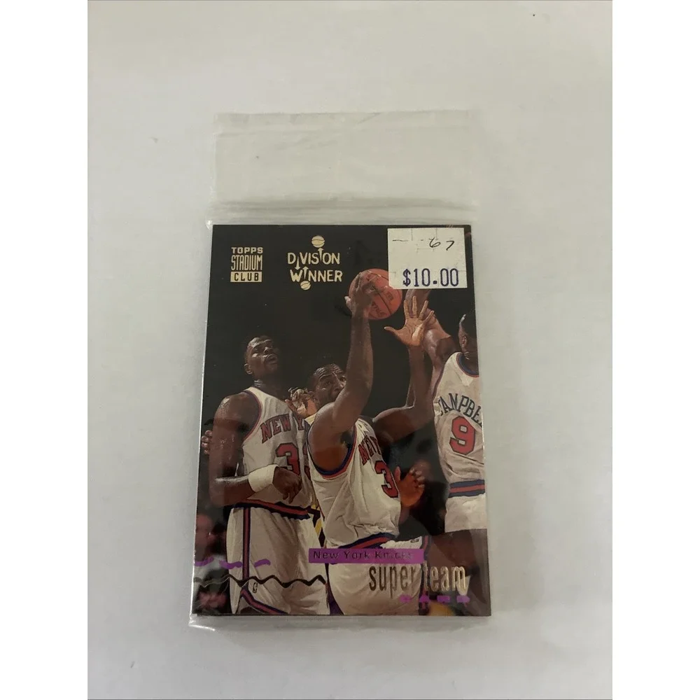 1993-94 Stadium Club - Super Teams‎ Division Winners Knicks 11 Card Sealed Set